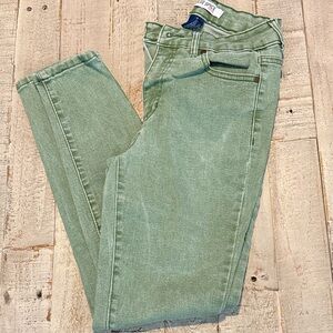 Blue Spice Light Green Women's Skinny Jeans